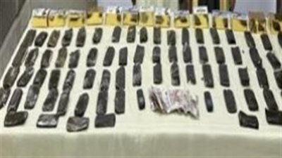 ضبط 7 تجار مخدرات بحوزتهم 64 كيلو حشيش بالإسكندرية والشرقية