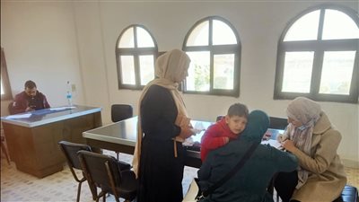 حصاد القافلة الشاملة لجامعة القناة بقرية كسفريت (صور) 