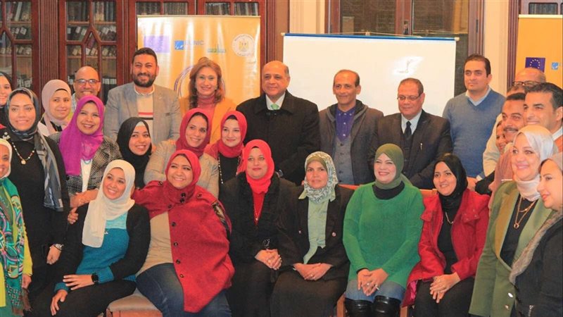فاعليات التدريب بمكتبة