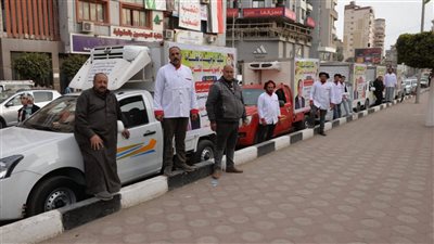 اليوم، انطلاق قافلة سيارات بيع اللحوم بسعر 260 جنيها بمركز منية النصر بالدقهلية