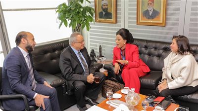 مكتبة الإسكندرية تستقبل المدير العام لمتحف الكونغو