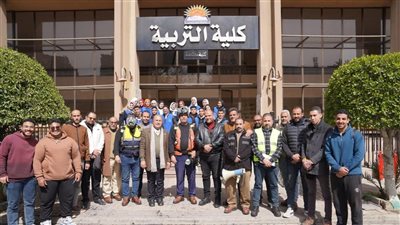  تربية عين شمس تُنفّذ تجربة إخلاء متكامل للسلامة بالتعاون مع الدفاع المدني