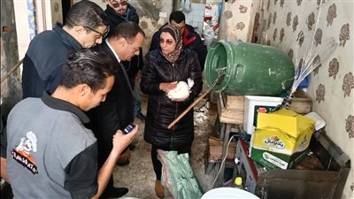 ضبط مخزن زيوت غير مرخص خلال حملة مكبرة على الأسواق بدمياط (صور)