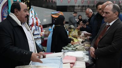 معرض «التراث المصري والحرف اليدوية» يختتم أعماله اليوم بوزارة المالية