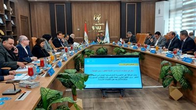مجلس جامعة بنها الأهلية يوافق على اللائحة الداخلية وإقامة منتدى الأعمال أبريل القادم 