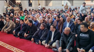 محافظ الدقهلية يشهد افتتاح مسجد النجار بمدينة المنصورة (صور)