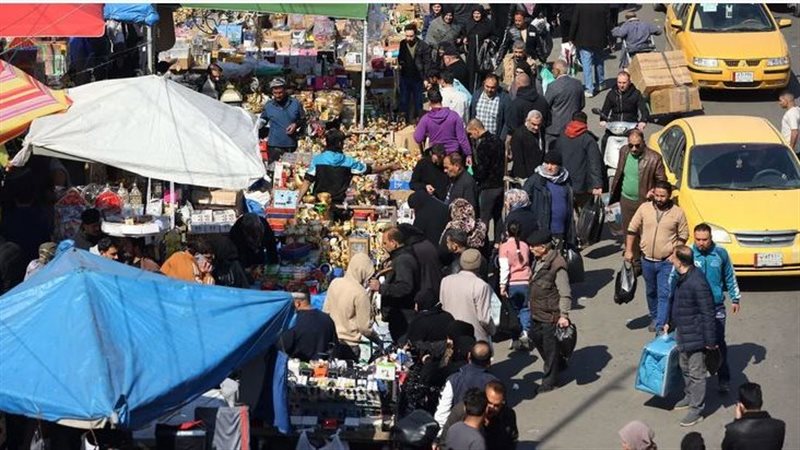 سوق شعبي في العراق،