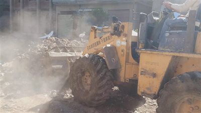 رفع 1100 طن مخلفات بلدية وتراكمات قمامة بالمنصورة 