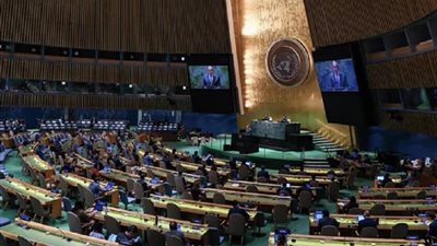 مصر ترحب باعتماد الجمعية العامة للأمم المتحدة قرارًا يؤيد إعلان نيويورك بشأن حل الدولتين