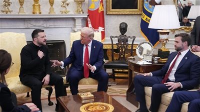 بعد مشادة ترامب وزيلينسكي، إلغاء توقيع اتفاقية المعادن بين واشنطن وكييف اثناء الاجتماع في البيت الأبيض