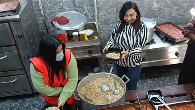  الكنيسة الإنجيلية في بورسعيد تجهز وجبات إفطار للمسلمين (صور)