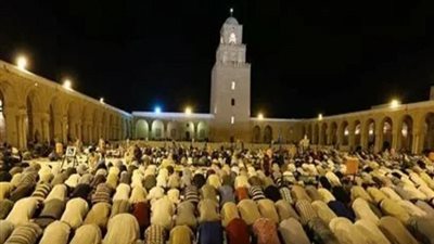 مواعيد صلاة التراويح في محافظات مصر 