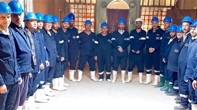 مياه أسيوط تنظم تدريبًا عمليًّا للعاملين بالمحطات الارتوازية على خطط الطوارئ