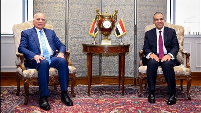 الإعداد للقمة العربية، وزير الخارجية والهجرة يستقبل نظيره العراقي (صور)