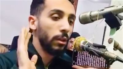  كريم فؤاد نجم الأهلي يؤم المصلين في ثالث صلاة تراويح بالغربية