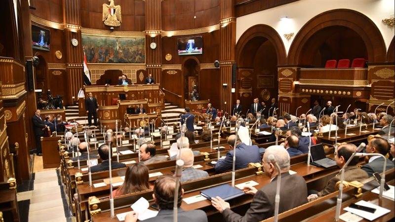 بدء أعمال جلسة الشيوخ،