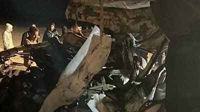 مصرع وإصابة 4 أشخاص من أسرة واحدة في انقلاب سيارة بالقليوبية 