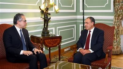 وزير الخارجية يستقبل خالد العناني المرشح لمنصب مدير عام منظمة اليونسكو