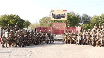 اختتام فعاليات التدريب المصري الهندي المشترك (إعصار- 3)