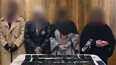 ضبط 4 سيدات حاولن تهريب كمية من المواد المخدرة بنفق الشهيد أحمد حمدى 