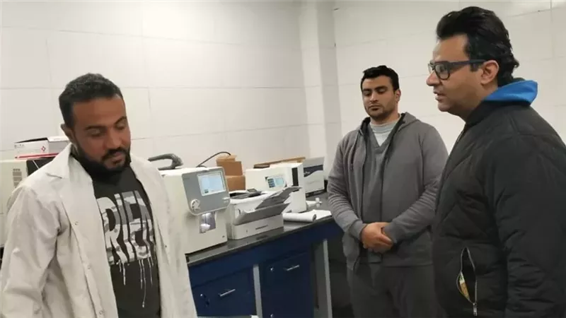 جانب من زيارة الدكتور
