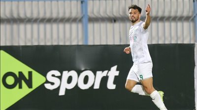 بعد الهاتريك، صلاح محسن أفضل لاعب بمباراة المصري ومودرن سبورت بالدوري
