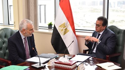 وزير الصحة يبحث مع وفد الاتحاد الأوروبي تعزيز التعاون واستدامة الجهود الإغاثية في غزة