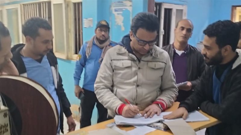جانب من زيارة الدكتور