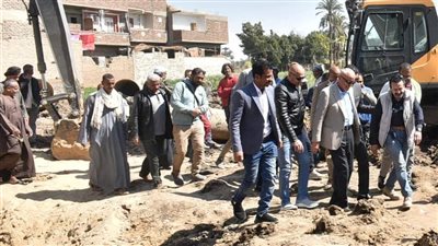 محافظ الأقصر يشكل لجنة لصرف تعويضات لأصحاب الزراعات والمنزل المتضرر بالحبيل