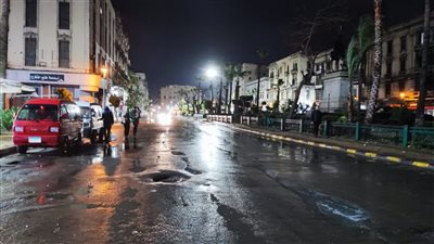 11 صورة ترصد غرق شوارع الإسكندرية بمياه الأمطار