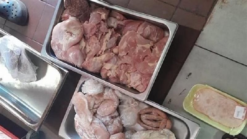 ضبط لحوم فاسدة في