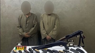 سقوط عنصرين إجراميين بحوزتهما كميات من المواد المخدرة والأسلحة النارية بالاقصر 