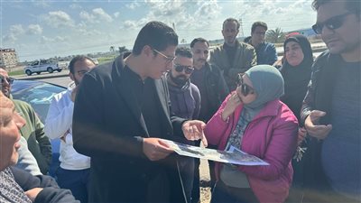 لجنة برئاسة نائب محافظ الدقهلية لرفع إحداثيات مساحة 141.8 فدان بجمصة