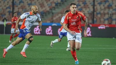 الأهلي يتقدم على طلائع الجيش بهدف بعد مرور 60 دقيقة 