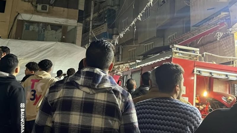 السيطرة علي حريق