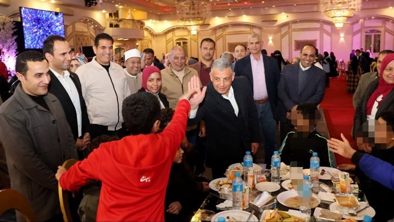 جانب من فعاليات الافطار،