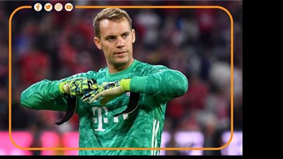بايرن ميونخ يعلن تشخيص إصابة حارسه مانويل نوير