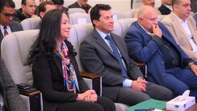 وزيرا الرياضة والتضامن يشهدان مؤتمر مشاركة الأولمبياد الخاص في الألعاب العالمية الشتوية 