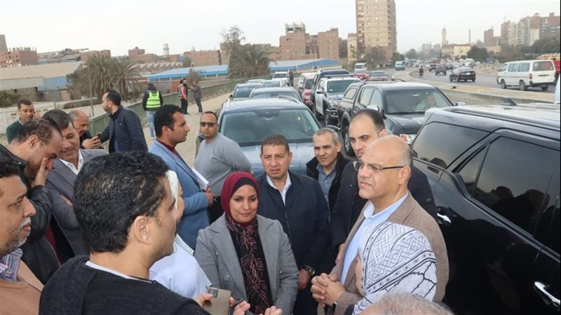 محافظ القليوبية يتفقد