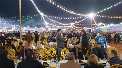  وطن واحد، مائدة إفطار تضم 10 آلاف صائم في شبرا الخيمة (صور)
