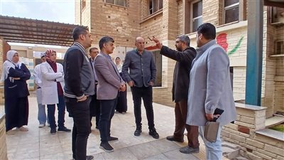 وكيل صحة الدقهلية يتابع أعمال تطوير قسم التعقيم وتركيب جهاز أشعة الرنين الجديد بـميت غمر