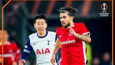 الدوري الأوروبي، ألكمار يفوز على توتنهام 0/1 في ذهاب ثمن النهائي