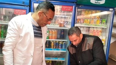 ضبط 356 عبوة مواد غذائية منتهية الصلاحية بالمنوفية