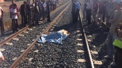 مصرع شخص صدمه القطار أسفل الكوبري الأوسطي