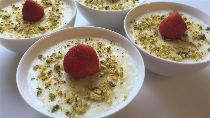 طريقة الرز بلبن،