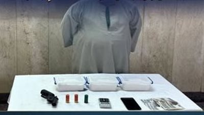 ضبط 4 أشخاص بحوزتهم حشيش وشابو بـ 5 ملايين جنيه 