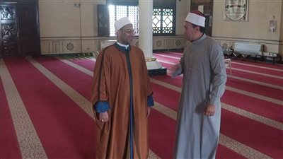 جولة تفقدية لوكيل أوقاف الإسكندرية على المساجد الحدودية مع محافظة البحيرة