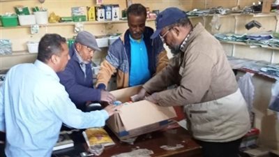  إعدام كميات من الألعاب النارية وتشميع وإغلاق محلات في أسوان (صور)