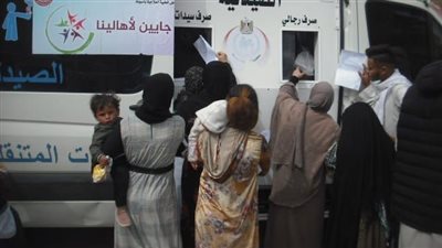 توقيع الكشف الطبي على 8143 مريضا في قوافل علاجية مجانية بأسيوط (صور) 