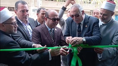 السكرتير العام المساعد لمحافظة دمياط يفتتح مسجد الشهداء بكفر المنازلة 